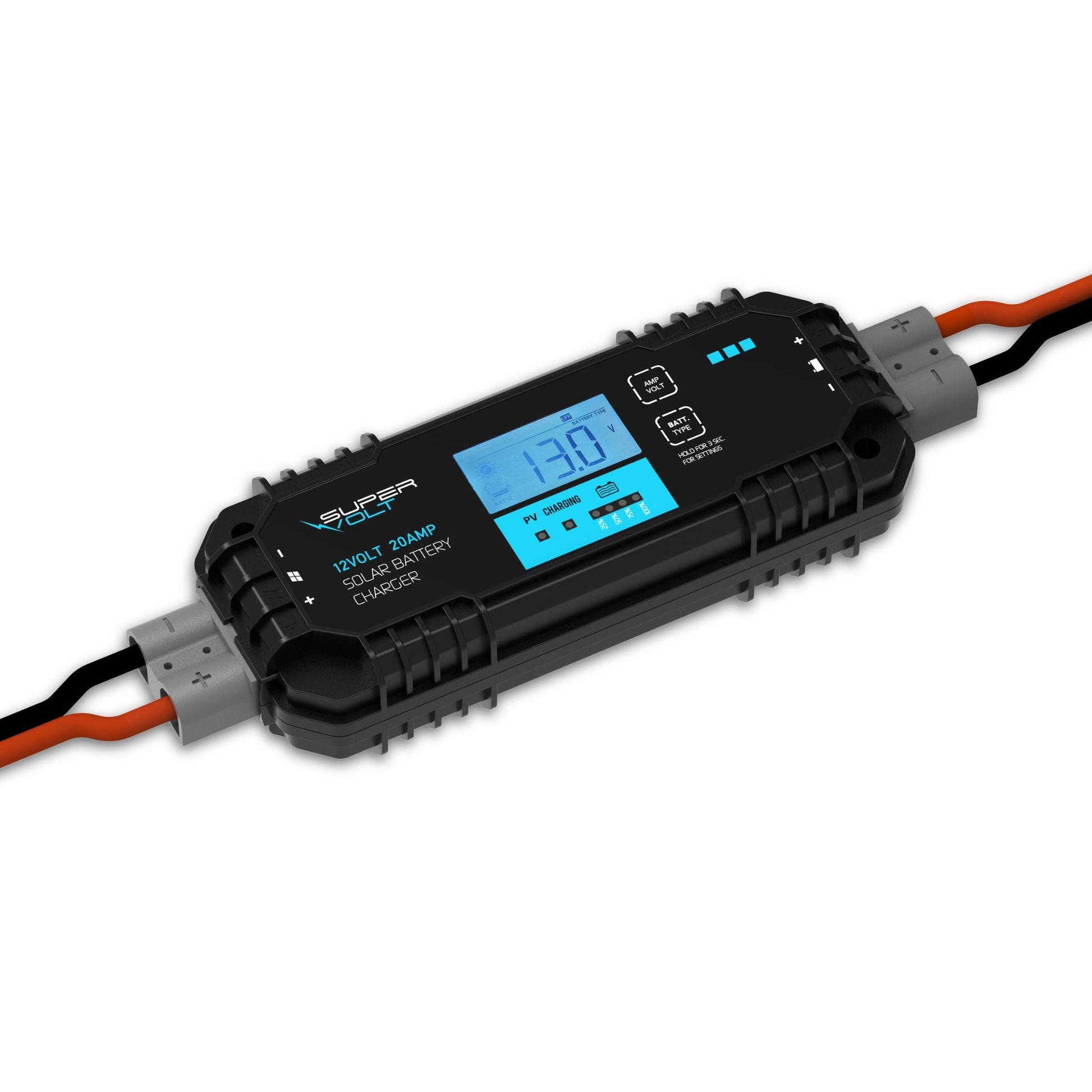 20A PWM Solcelleregulator til LiFePO4 | Supervolt