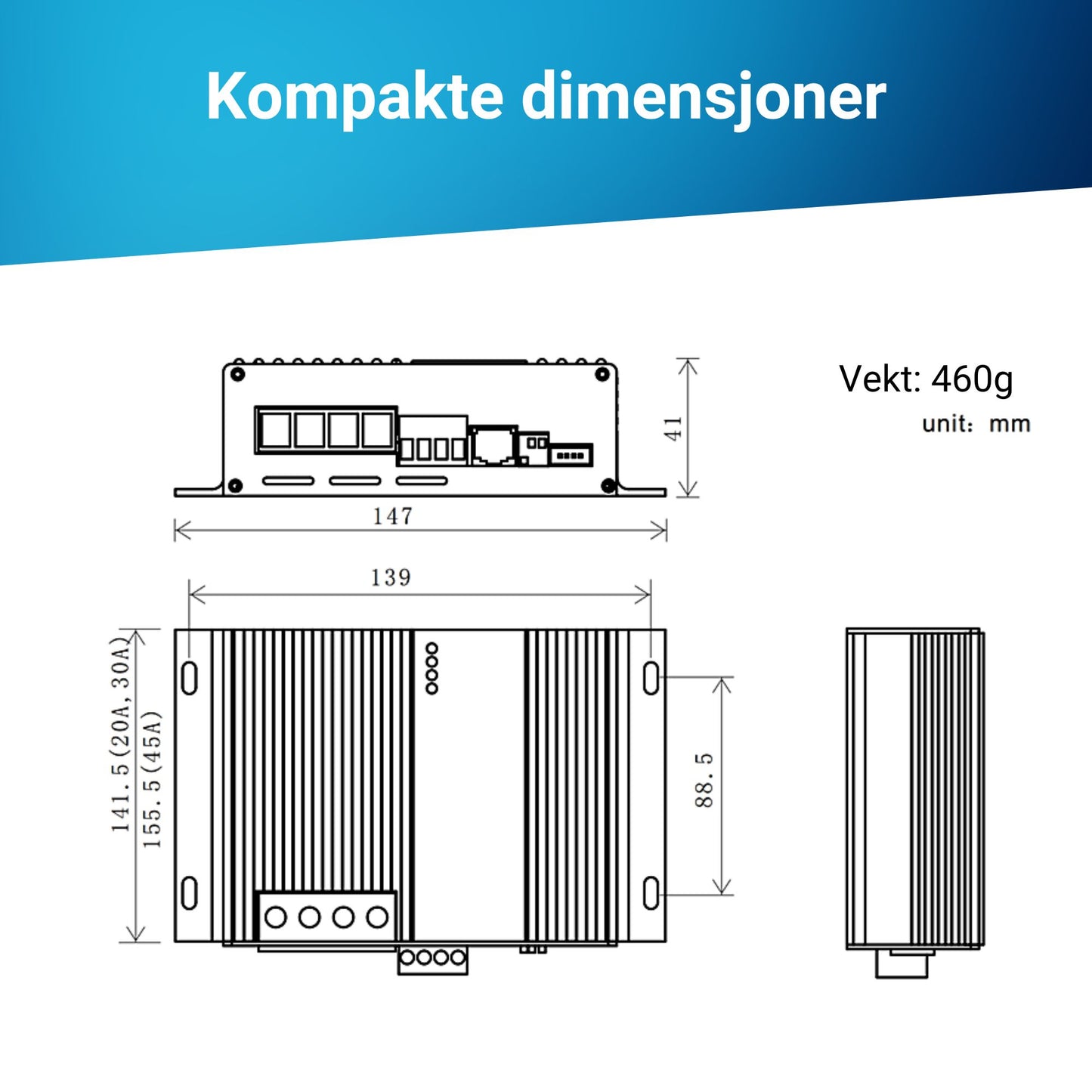 Ladebooster B2B-lader 12V 30A